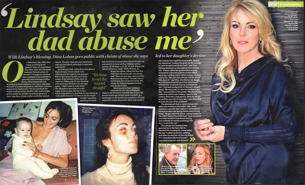 Dina Lohan Interview 