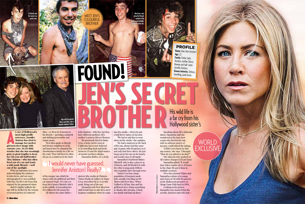 Jennifer Aniston Brother